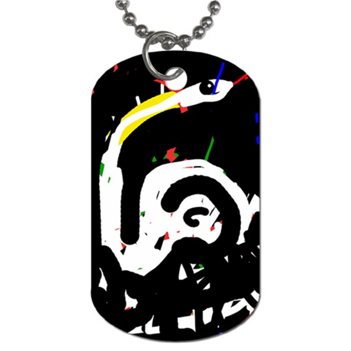 Abstraction Dog Tag (Two Sides)