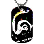 Abstraction Dog Tag (Two Sides) Back