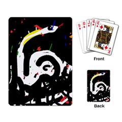 Abstraction Playing Card by Valentinaart