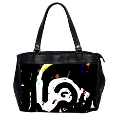 Abstraction Office Handbags (2 Sides) 