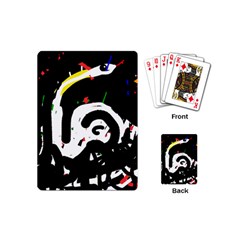 Abstraction Playing Cards (mini)  by Valentinaart