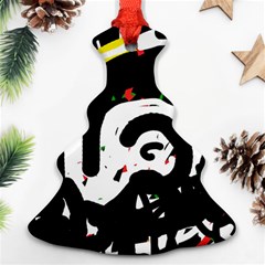 Abstraction Christmas Tree Ornament (two Sides) by Valentinaart