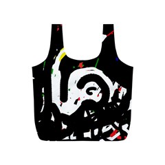 Abstraction Full Print Recycle Bags (s)  by Valentinaart