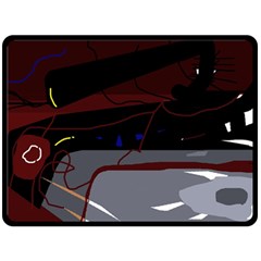 Abstraction Fleece Blanket (large) 