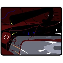 Abstraction Fleece Blanket (medium) 