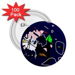 Abstraction 2.25  Buttons (100 pack)  Front