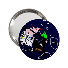 Abstraction 2.25  Handbag Mirrors