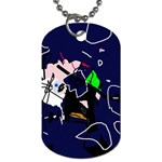 Abstraction Dog Tag (One Side) Front