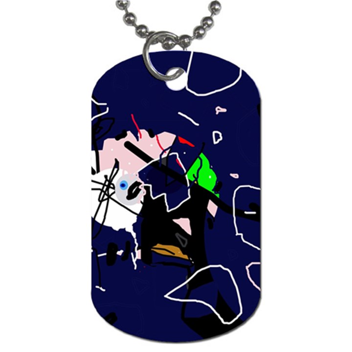 Abstraction Dog Tag (One Side)