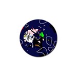 Abstraction Golf Ball Marker Front