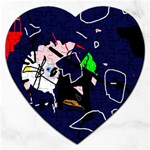 Abstraction Jigsaw Puzzle (Heart) Front