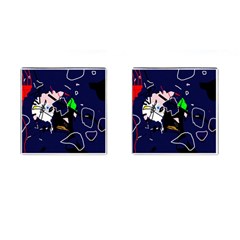 Abstraction Cufflinks (Square)