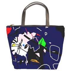 Abstraction Bucket Bags