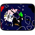 Abstraction Fleece Blanket (Mini) 35 x27  Blanket