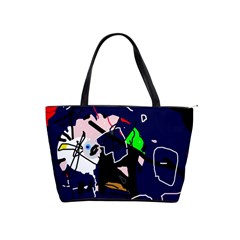 Abstraction Shoulder Handbags