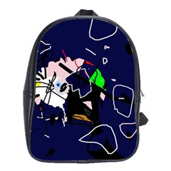 Abstraction School Bags(Large) 