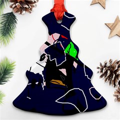 Abstraction Ornament (Christmas Tree) 