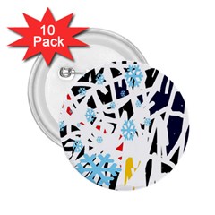 Abstraction 2 25  Buttons (10 Pack) 