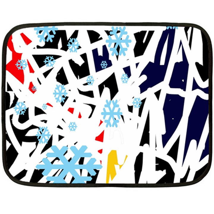 Abstraction Fleece Blanket (Mini)