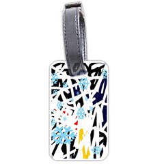 Abstraction Luggage Tags (one Side)  by Valentinaart