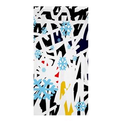 Abstraction Shower Curtain 36  X 72  (stall)  by Valentinaart