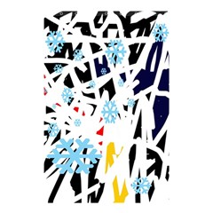 Abstraction Shower Curtain 48  X 72  (small)  by Valentinaart