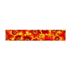 Gerbera Flowers Blossom Bloom Flano Scarf (mini) by Nexatart