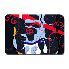 Abstraction Plate Mats by Valentinaart