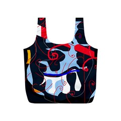 Abstraction Full Print Recycle Bags (s)  by Valentinaart