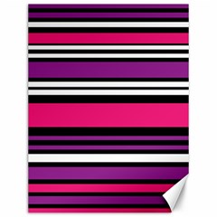 Stripes Colorful Background Canvas 12  X 16   by Nexatart