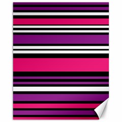 Stripes Colorful Background Canvas 16  X 20  