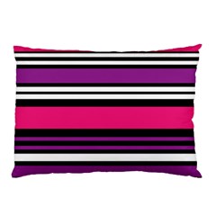 Stripes Colorful Background Pillow Case