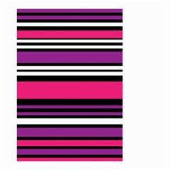 Stripes Colorful Background Small Garden Flag (two Sides)