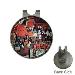 Tilt Shift Of Urban View During Daytime Hat Clips With Golf Markers by Nexatart