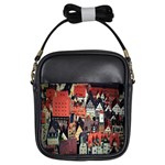 Tilt Shift Of Urban View During Daytime Girls Sling Bags Front