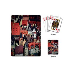 Tilt Shift Of Urban View During Daytime Playing Cards (mini)  by Nexatart