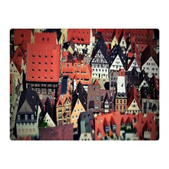 Tilt Shift Of Urban View During Daytime Double Sided Flano Blanket (mini)  by Nexatart