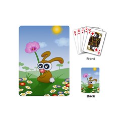 Easter Spring Flowers Happy Playing Cards (mini) 