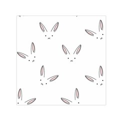 Cute Bunnies Small Satin Scarf (square) by Brittlevirginclothing