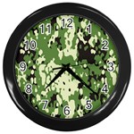 Flectar Wall Clocks (Black) Front