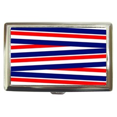 Red White Blue Patriotic Ribbons Cigarette Money Cases by Nexatart