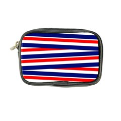 Red White Blue Patriotic Ribbons Coin Purse by Nexatart