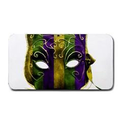 Catwoman Mardi Gras Mask Medium Bar Mats by dflcprints