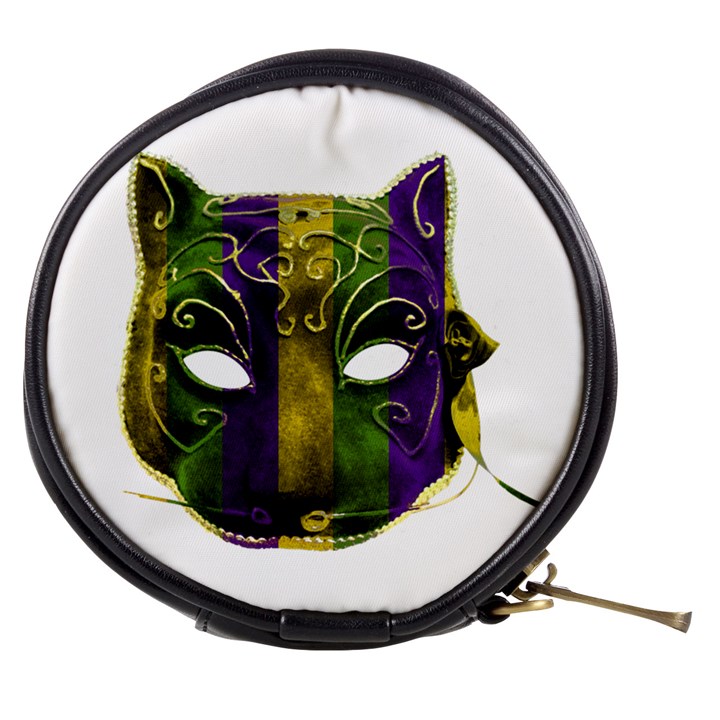 Catwoman Mardi Gras Mask Mini Makeup Bags