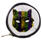 Catwoman Mardi Gras Mask Mini Makeup Bags Back