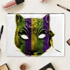 Catwoman Mardi Gras Mask Cosmetic Bag (xl) by dflcprints