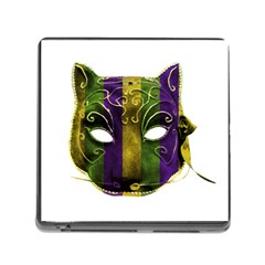 Catwoman Mardi Gras Mask Memory Card Reader (square) by dflcprints