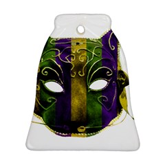 Catwoman Mardi Gras Mask Bell Ornament (two Sides) by dflcprints