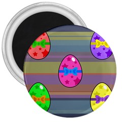 Holidays Occasions Easter Eggs 3  Magnets by Nexatart