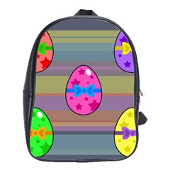 Holidays Occasions Easter Eggs School Bags(large) 